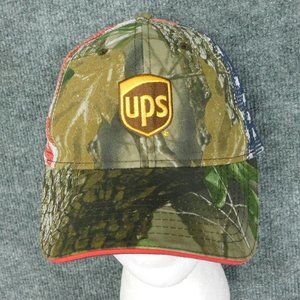 UPS United Parcel Service Trucker Camo Hat Cap